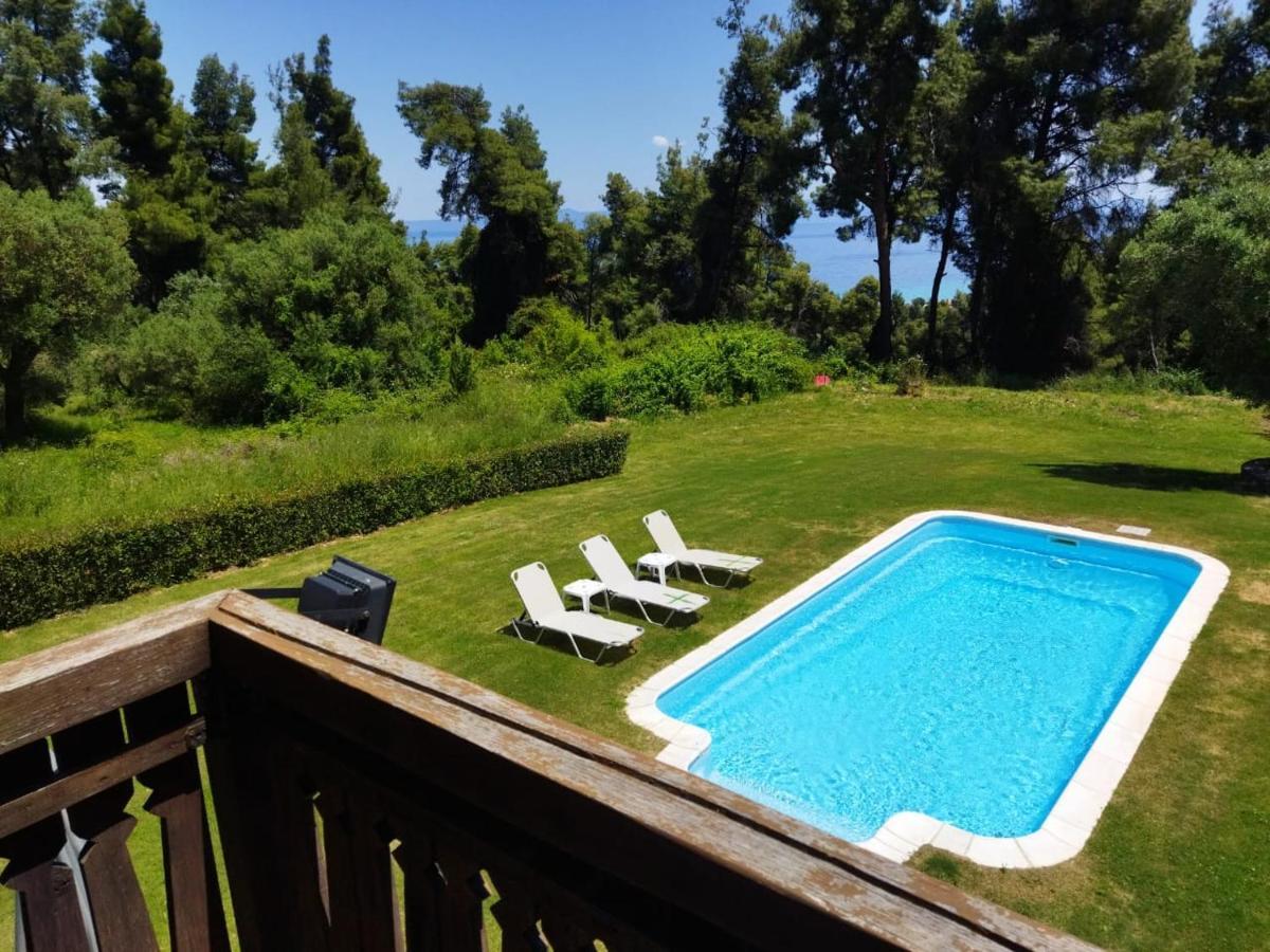 Stone Made Private Pool Villas Kriopigi Exteriér fotografie