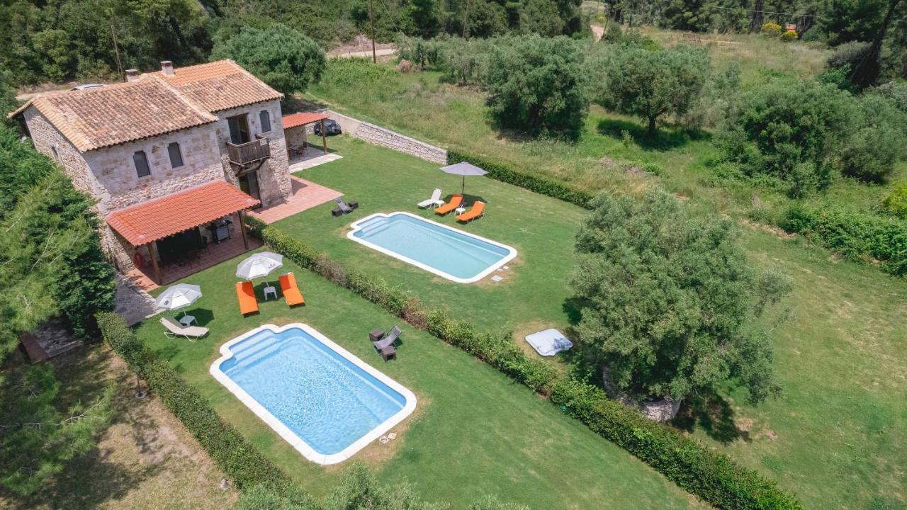 Stone Made Private Pool Villas Kriopigi Exteriér fotografie