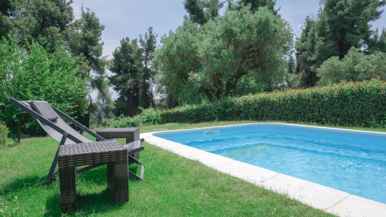 Stone Made Private Pool Villas Kriopigi Exteriér fotografie