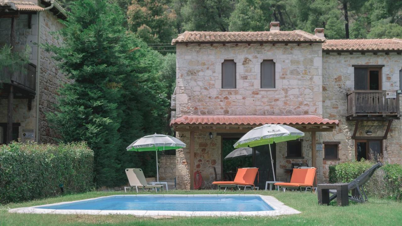 Stone Made Private Pool Villas Kriopigi Exteriér fotografie
