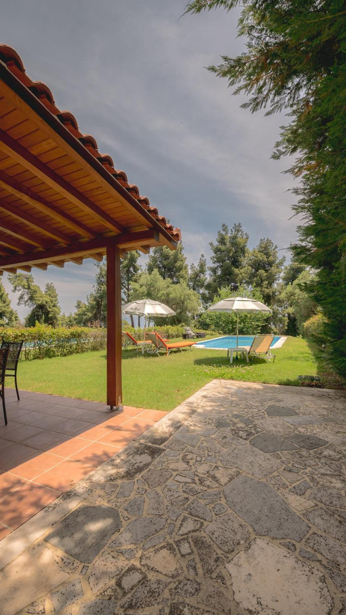 Stone Made Private Pool Villas Kriopigi Exteriér fotografie